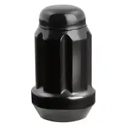 Black Chrome Cone Seat Small Diameter Acorn Lug Fits 1995-2007 Chevy Monte Carlo