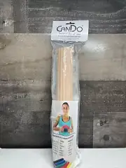 CanDo Twist-n-Bend Flexible Exercise Bar - 12" - Tan - XX Light “T-11”