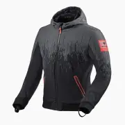 Quantum 2 WB Jacket Black Neon Red