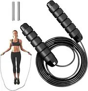 Weighted Jump Rope | Removable Jumping Ropes - Adjustable Workout Equipment, Portable Training Supplies for Home, Gym, Travelling