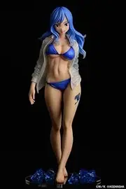 Orca Toys Fairy Tail Juvia Roxer/Gravure_Style Wet Sheer Shirt SP Total Height Approx. 9.8 inches (250 mm), PVC and ABS 1/6 Scale Figure