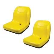 Two New High Back Tractor Seats Fits John Deere 4105 4200 4210 4300 4310 4400