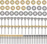 Wire Brushes for Drill Set, 84Pcs Buffing Polishing Wheels 1/8'' Shank Mandre...