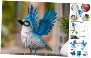 Blue Jay for Yard Art Statues: Garden Sculptures & Statues Clearance Lawn