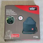 Weber Smokey Joe Black Carry Storage Bag Tote BBQ Grill w/ Strap #7154