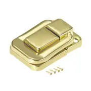 Toggle Latch, 36mm Yellow Decorative Hasp Jewelry Wooden Box Catch 6 pcs