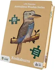 Let's Play Games Australiana Series 01 Kookaburra LPG Wooden Puzzle