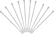 Generic 10pcs Stainless Steel Spiral Mixing Bar Spoon for Cocktails Bartender Tool for Stirring Drinks Juices and Cocktails