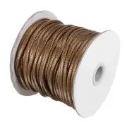 Beading Thread Bracelet Weave Craft Cord 4mm 39M/Roll, Brown