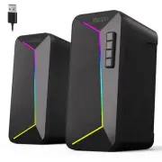 M30 Bluetooth Computer Speakers, PC Gaming Speakers for Desktop with Crisp St...
