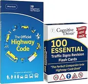 Highway Code Book 2024 UK, Road Sign Flash Cards 2024 UK, Theory Test Book 2024 UK Dvla