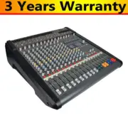 S-1200 1200W*2 Professional 12-Channel Powered Mixer Mixing Console for Stage