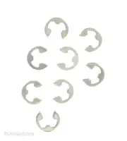 18035 E-CLIPS O.D.-8mm 8P FOR 1/10 ELECTRIC ROCK CRAWLER