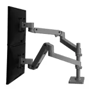 Ergotron Desk Mount for Monitor, LCD Display - Dark Gray (45-690-293) (45690293)