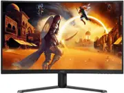 AOC 32" Curved 2K QHD (2560 x 1440) 0.5ms, 180hz, HDR10, VA, Adaptive Sync Monitor
