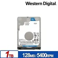 在飛比找Yahoo奇摩購物中心優惠-WD 藍標 1TB 2.5吋(7mm) SATA硬碟 WD1