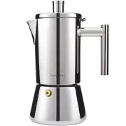 Diego Stovetop Espresso Maker Stainless Steel Italian Coffee Machine 4Cup 6.8 oz