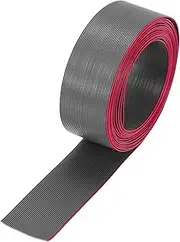 uxcell 30AWG IDC Wire Flat Ribbon Cable 2m/6.6ft Length 0.635mm Pitch 34 Pin Gray for JTAG/ISP Connecting
