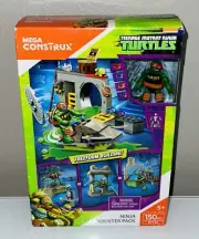MEGA CONSTRUX TEENAGE MUTANT NINJA TURTLES NINJA BOOSTER PACK 150 PIECES !!!