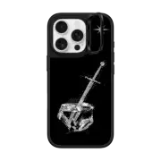 iPhone 16 Pro Mirror Ring Stand Case MagSafe Compatible Excalibur