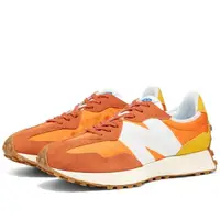 在飛比找momo購物網優惠-【NEW BALANCE】NB 327 橘色 男鞋(MS32