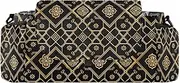 miaozhen Checkered Floral Gold Black stroller caddy organizer storage caddy basket accesorios para coches de bebes carrito para
