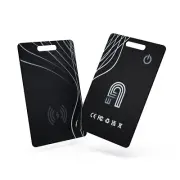 New Bluetooth Wallet Tracker Card 1.8Mm Thin Wireless Charging Works with Apple