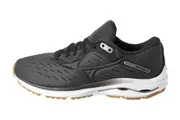 Mizuno Womens Wave Rider 24 Running Jogging Walking Sneaker Shoes - Dark Shadow/Biscuit - US 12.5