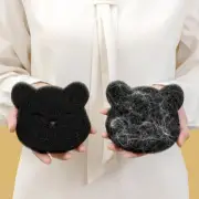 2Pcs Pet Hair Remover Bear Shape Laundry Ball Washing Machine Lint Catcher Dust