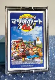 Nintendo 1996 Mario Kart 64 Playing Cards Printed in Japan