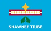Flag of the Shawnee Tribe 2" Decal