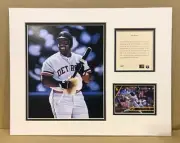 Detroit Tigers Cecil Fielder 1994 Baseball 11x14 MATTED Kelly Russell Print