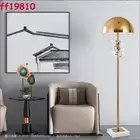 Modern Colorful Crystal Ball Table Lamp LED Floor Lamp Marble Base Light W/Plug