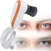 Iridology Camera,Usb2.0 Interface Portable Iris Detector,HD 5 Million Pixel 30x Iris Magnifier Iris Software,High Resolution 2560 * 1920,Computer Analyzer Iridology Computer Camera