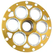 Weld Racing Magnum Midget & Sprint Hub Gold R/H Suit Straight Shaft, 13" & 15" R