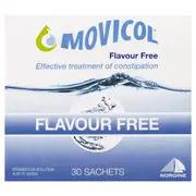 Movicol Adult Flavour Free 30 Sachets
