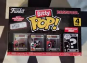 Deadpool 4 Pack 2024 FUNKO POP Bitty NEW MIB