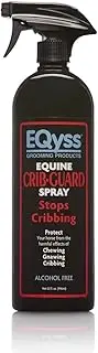 EQyss Crib Guard Equine Spray 32oz - Guaranteed to Stop Your Horse from Chewing and Cribbing