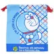 大賀屋 哆啦A夢 藍色 束口袋 條紋 雙面 百寶袋 收納袋 小物 小叮噹 日本製 正版 授權 J00014007
