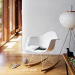 『LIME』瑞士設計 VITRA. EAMES PLASTIC ARMCHAIR RAR 伊姆斯搖椅 扶手椅 休閑椅