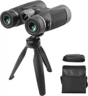 BC12 Binoculars for Adults 12x42 High Power Compact Binoculars for Bird Watchin