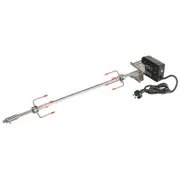 Crossray Rotisserie Kit With Motor - 4 Burner