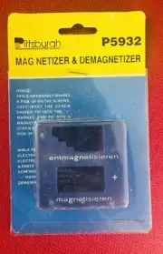 NEW! Magnetizer Demagnetizer Magnetic Tool for Screwdriver Tips 05923