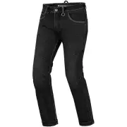 Devon Black Motorcycle Jeans