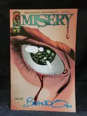 MISERY SPECIAL IMAGE BRANDON PETERSON SIGNED AUTOGRAPH COMIC BOOK 1997