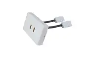 DIGIHAUS Dual HDMI Home Theatre Wall Plate