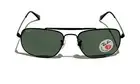 Ray-Ban The Colonel RB3560 002/58 Green POLARIZED Lens with Black Frame 58mm