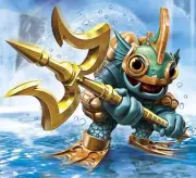 Skylanders Superchargers Deep Dive Gill Grunt NFC Card FREE SHIPPING