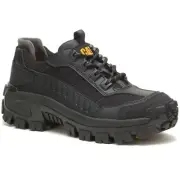 CAT Caterpillar P91274 Men's Invader Steel Toe Slip Resistant Black Work Shoes