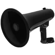 J.Burrows Megaphone With Microphone Black